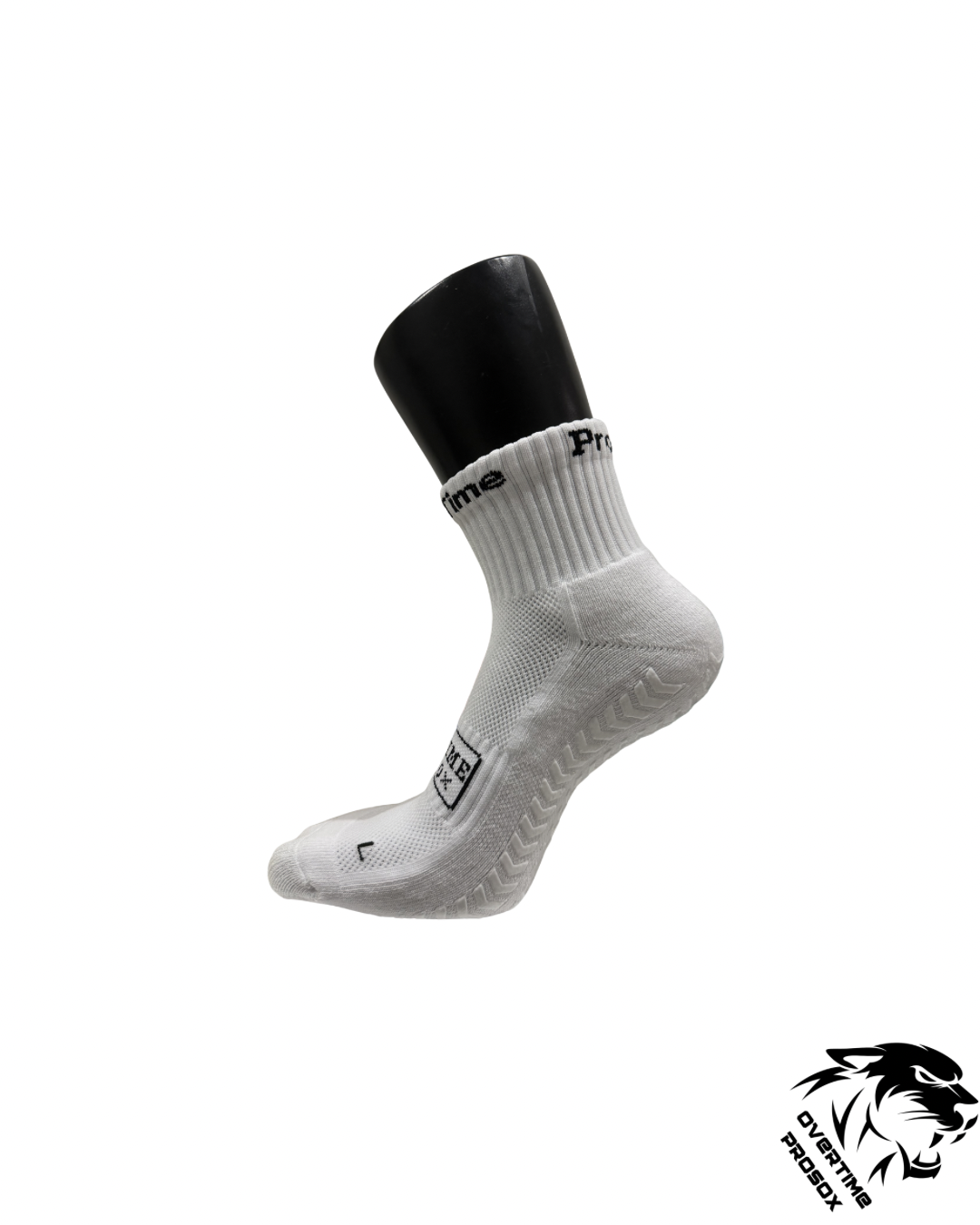 ANKLE LENGTH GRIP SOCK - WHITE