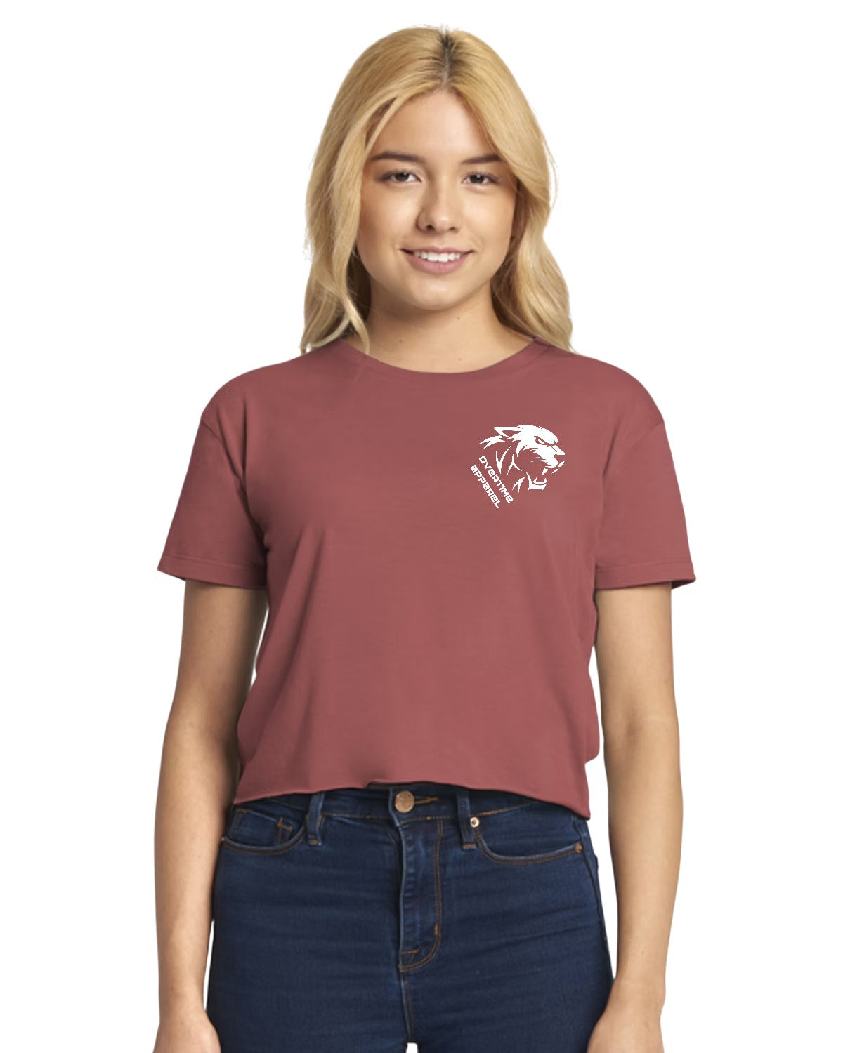 Smoked Paprika Crop Tee