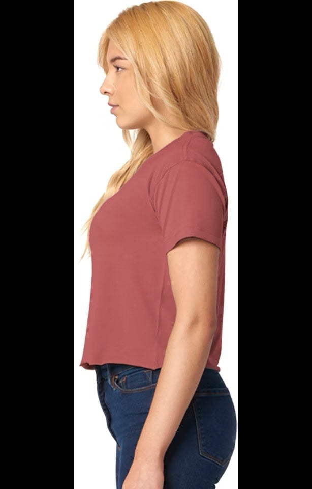 Smoked Paprika Crop Tee