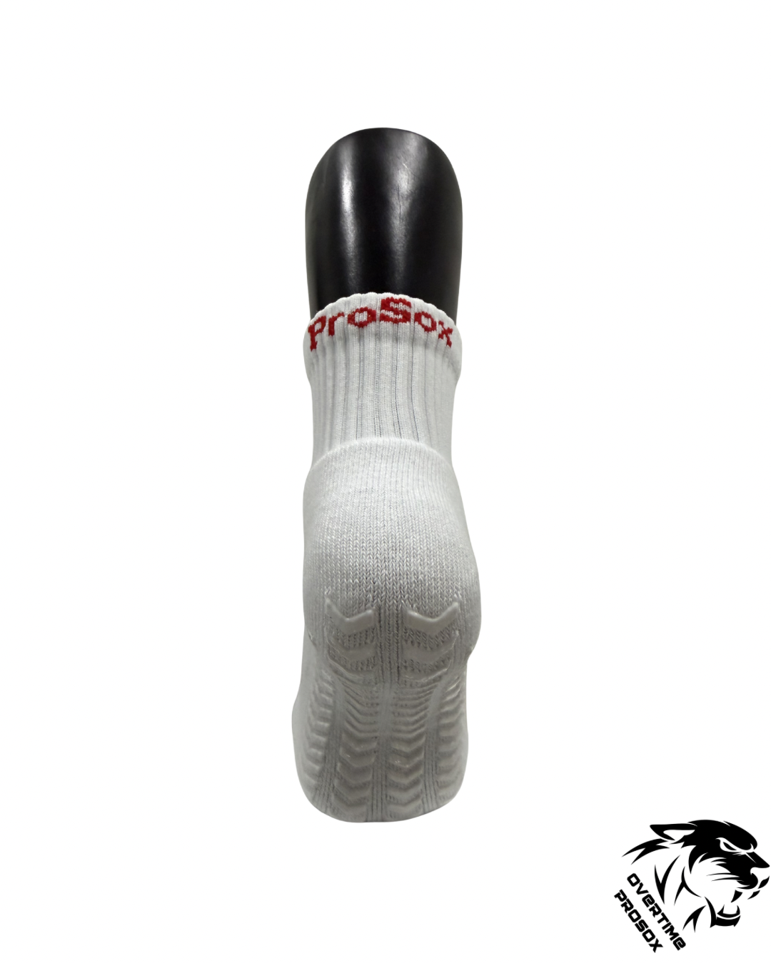 2.0 Ankle Length Grip Socks White/Red