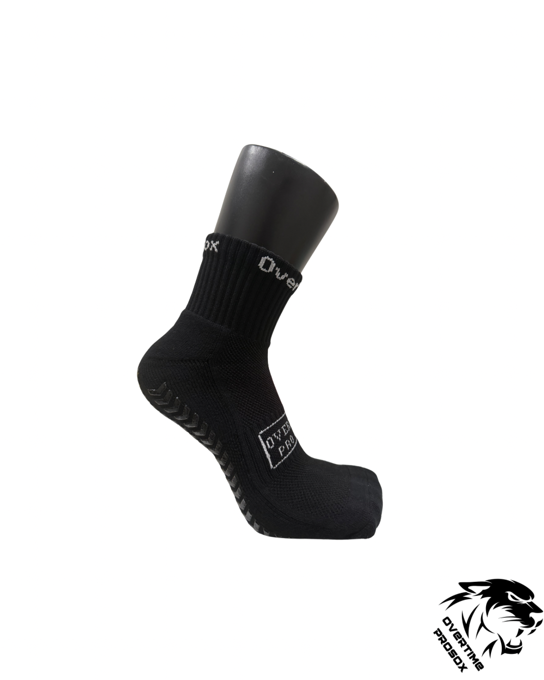 ANKLE LENGTH GRIP SOCK - BLACK