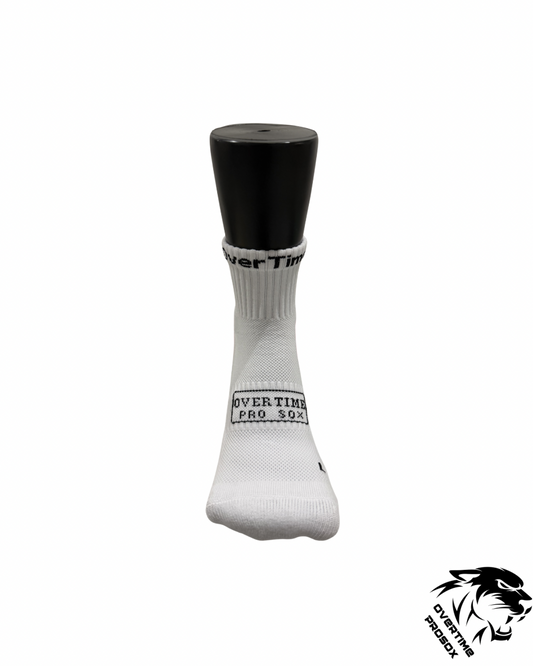 ANKLE LENGTH GRIP SOCK - WHITE