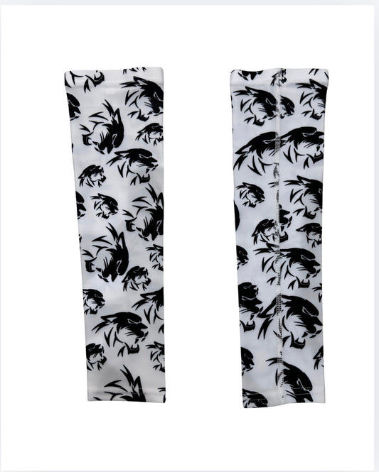 OVERTIME ELITE ARM SLEEVE - Panther Whiteout Single Sleeve