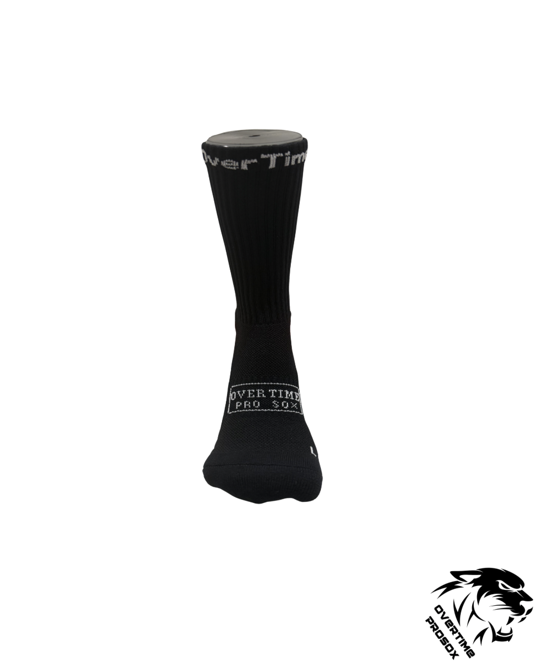 2.0 CREW GRIP SOCKS - BLACK