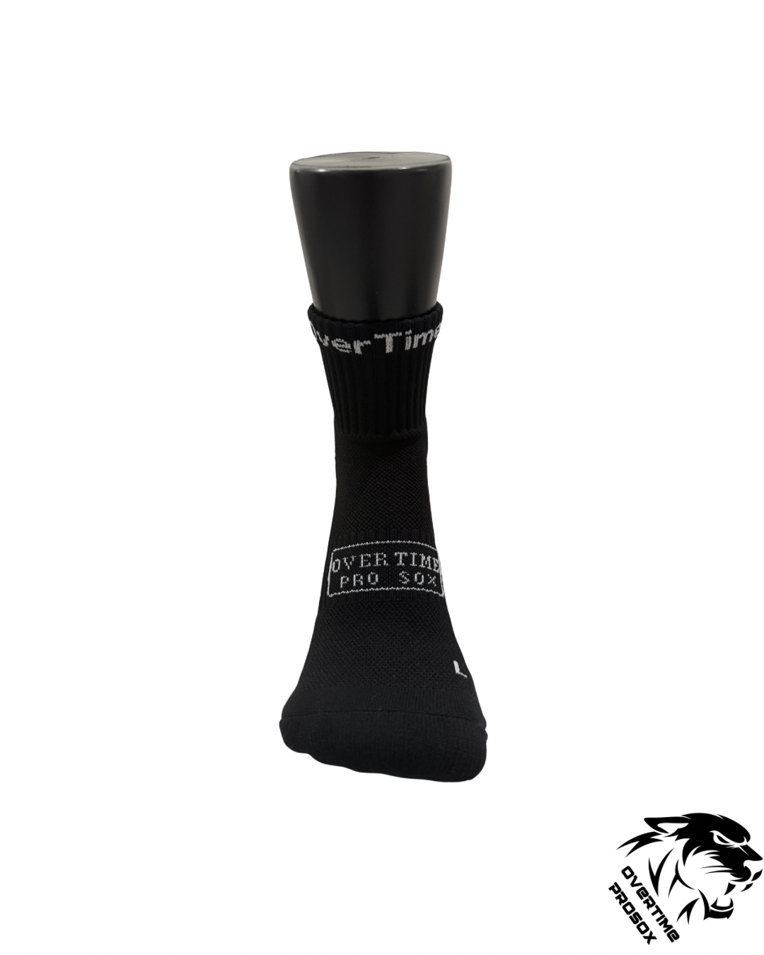 ANKLE LENGTH GRIP SOCK - BLACK
