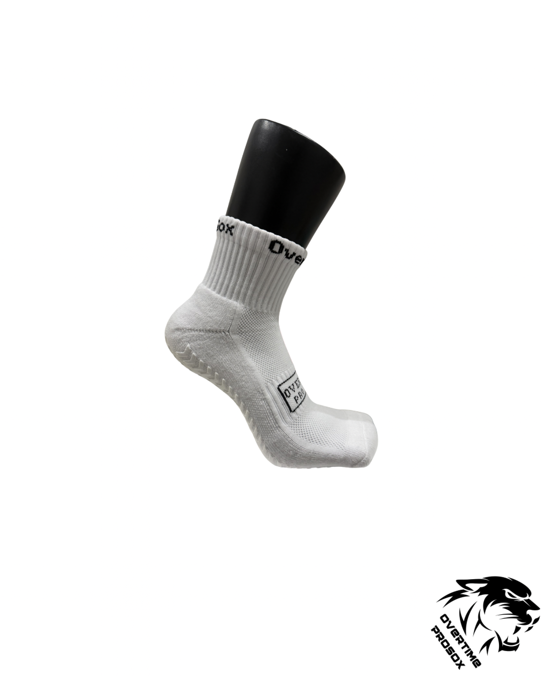 ANKLE LENGTH GRIP SOCK - WHITE