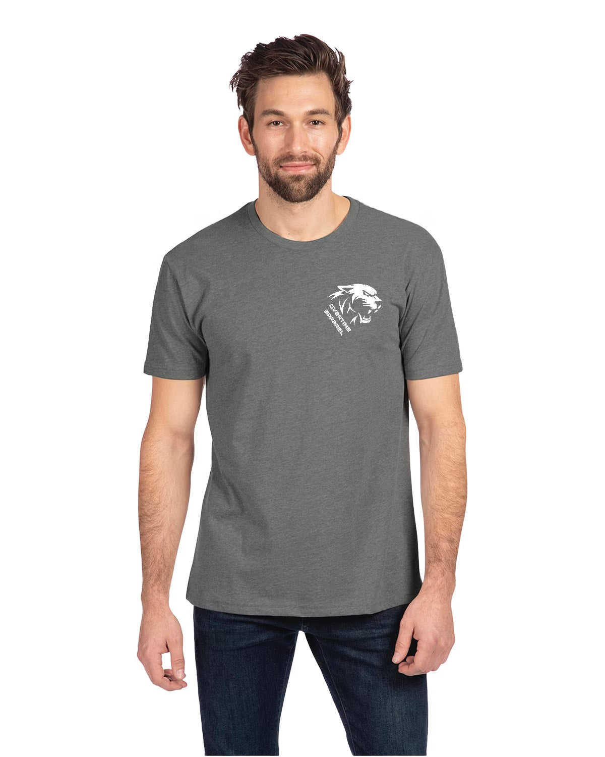 Dark Heather Gray Crew Tee